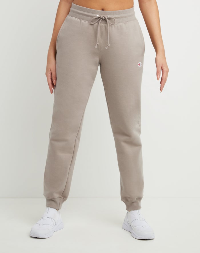 Champion Womens Joggers NZ - Reverse Weave Dark Khaki ( 0276-JYXRQ )